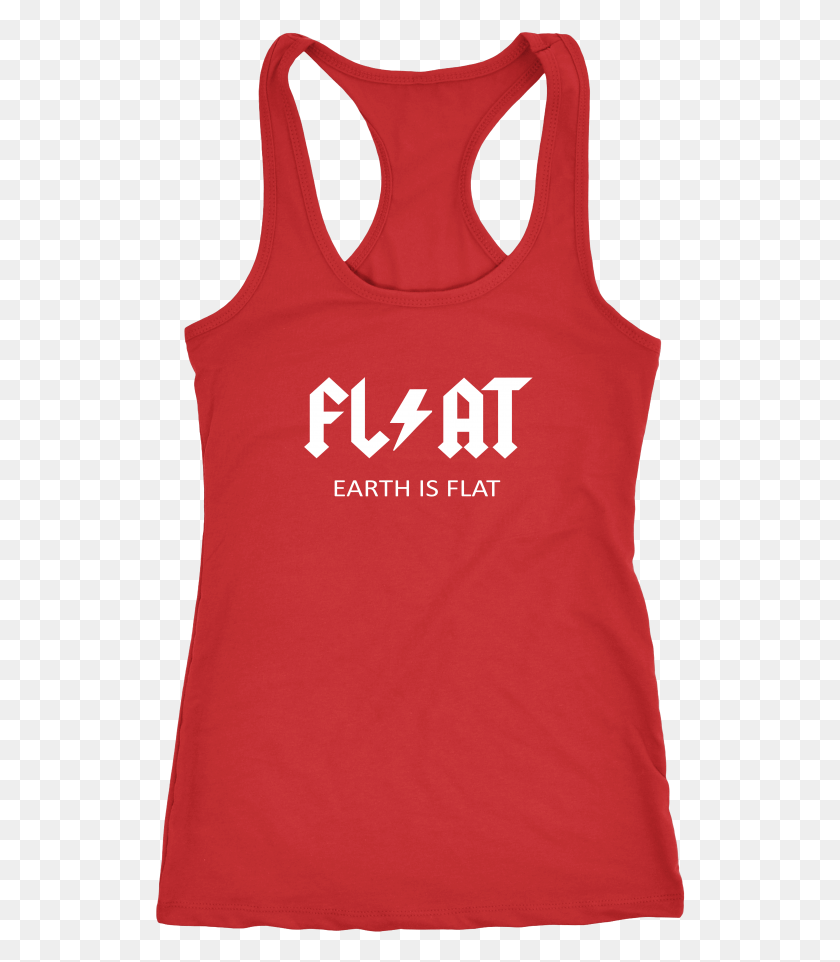 530x902 Rock Flat Earth Tank Top 2 Styles Available Active Tank, Clothing, Apparel Descargar Hd Png