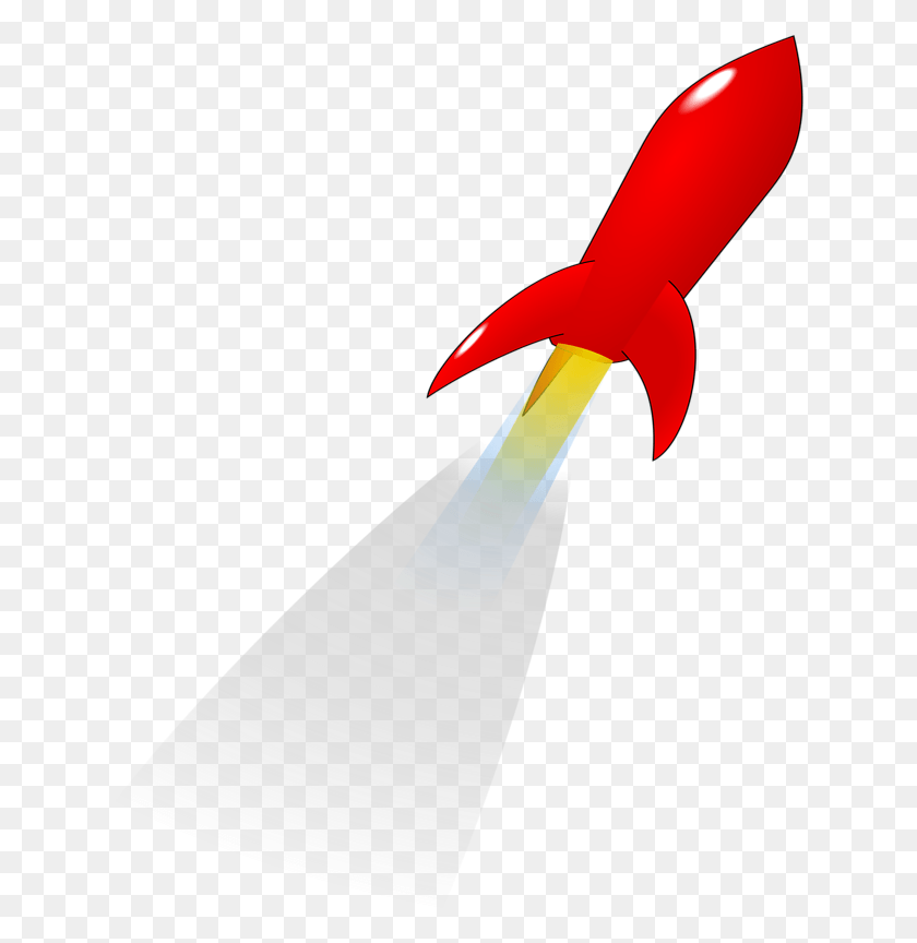 633x804 Rocket Free Stock Photo Illustration Of A Rocket Gif Transparent Background, Vehicle, Transportation, Missile HD PNG Download
