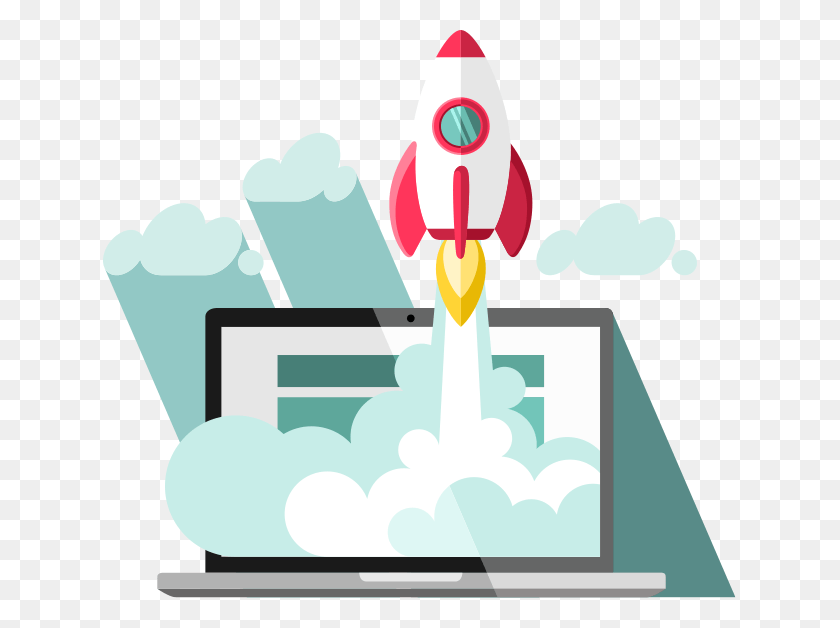 633x568 Rocket Notebook Lancement Site, Monitor, Screen, Electronics HD PNG Download