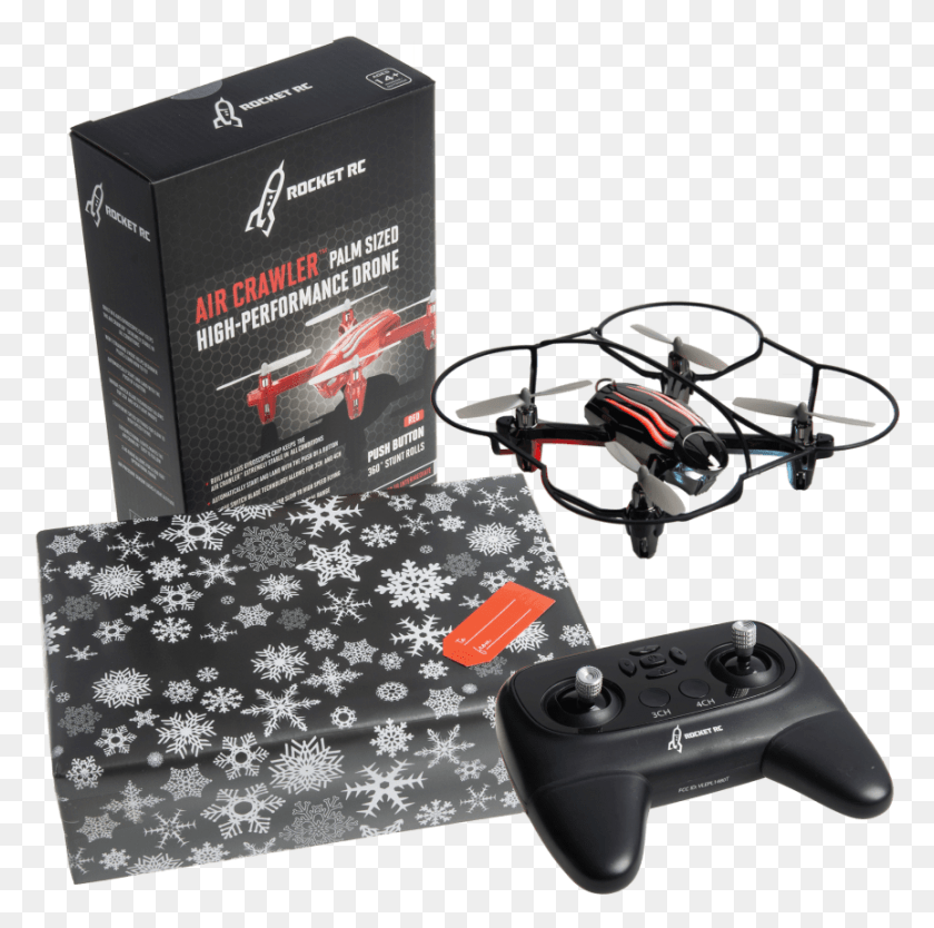 863x857 Rocket Rc Gift Wrapped Air Crawler High Performance Game Controller, Electronics, Adapter, Video Gaming HD PNG Download