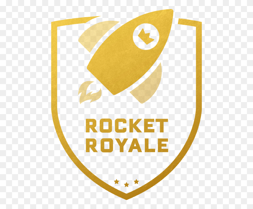 500x636 Rocket Royale Logo Emblem, Poster, Advertisement, Symbol HD PNG Download