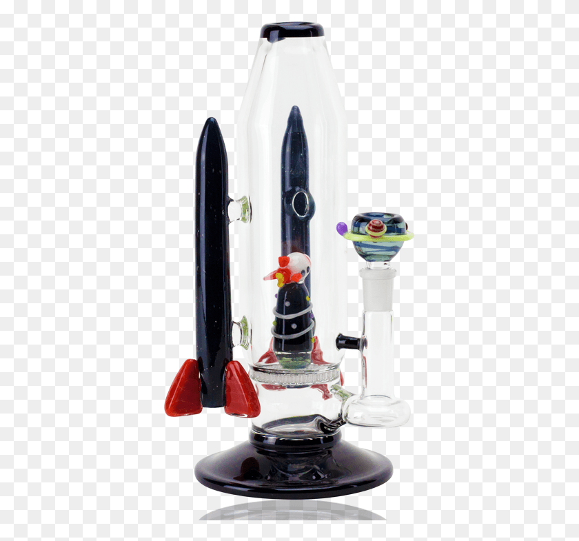 365x725 Rocket Ship Themed Dual Use Water Pipe With Dropdown Bong, Leisure Activities, Musical Instrument, Flute HD PNG Download