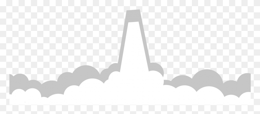 2049x814 Rocket Smoke, Symbol, Arrow HD PNG Download