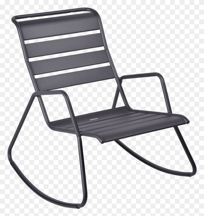 976x1041 Rocking Chair Metal Rocking Chair Fermob Rocking Rocking Chair Monceau, Furniture, Rocking Chair HD PNG Download