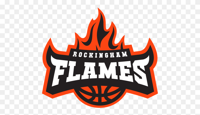 489x425 Rockingham Basketball And Recreation Association Flame, Fire, Text, Poster HD PNG Download