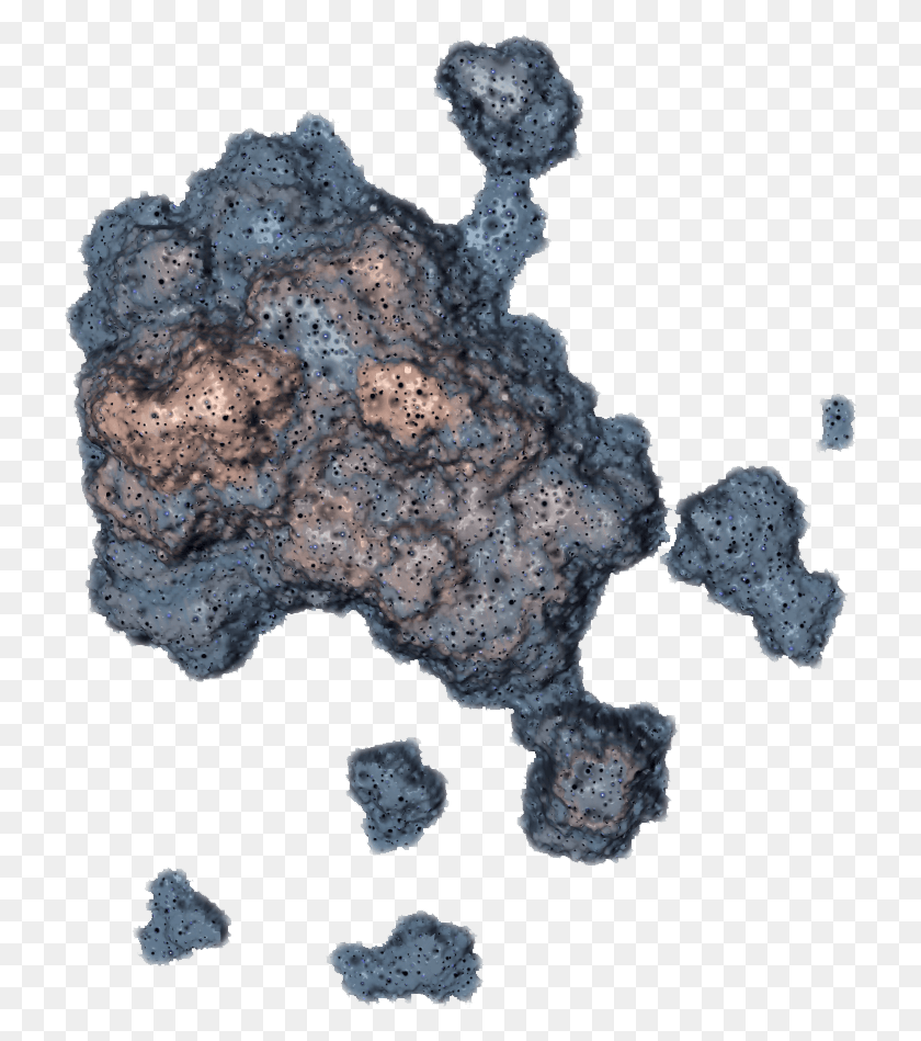 725x889 Descargar Png Rocks Lava Dig 1 Dundjinni Rock, Mineral, Crystal, Nature Hd Png