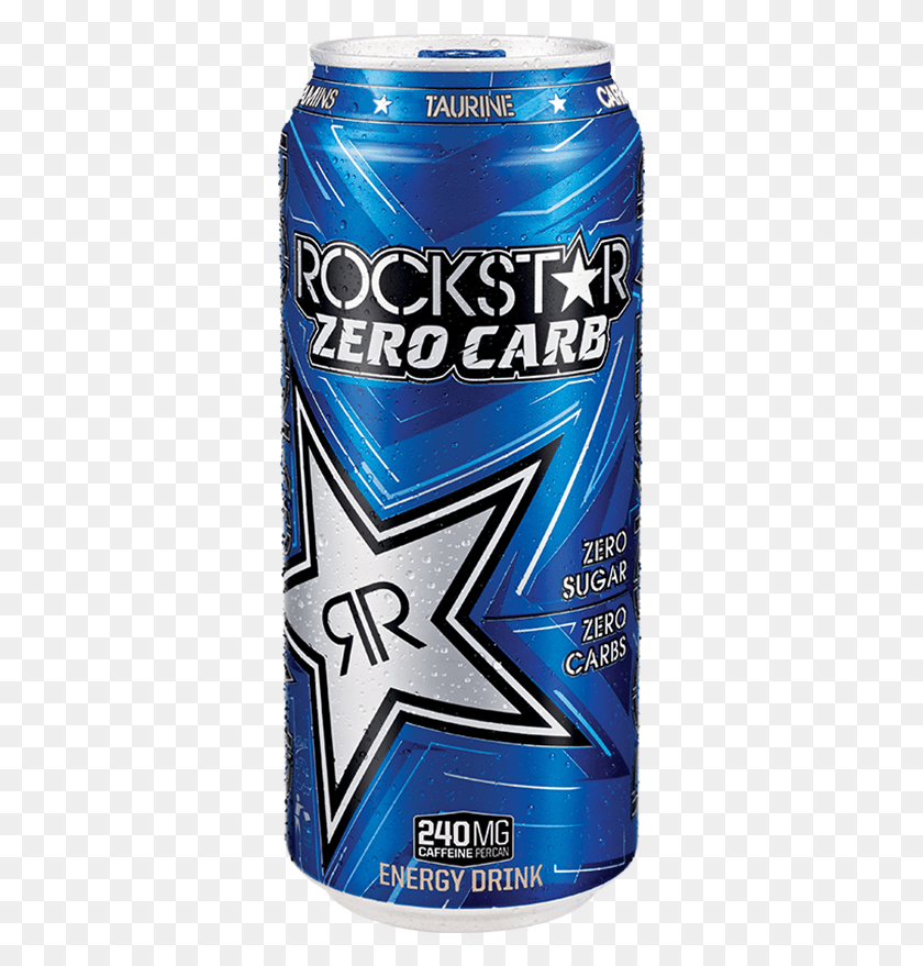 335x819 Rockstar Energy Drink, Tin, Can, Beverage HD PNG Download