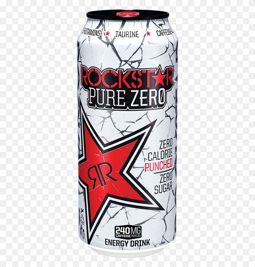 335x819 Rockstar Punched Zero, Напитки, Напитки, Алкоголь Png Скачать