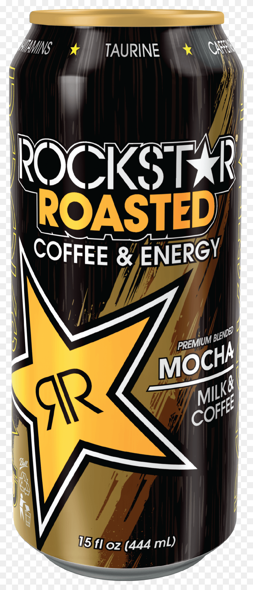 1142x2779 Rockstar Roasted, Tin, Can, Beer HD PNG Download