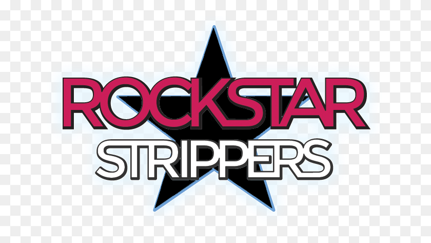 666x413 Rockstar Strippers Logo Graphic Design, Text, Label, Symbol HD PNG Download