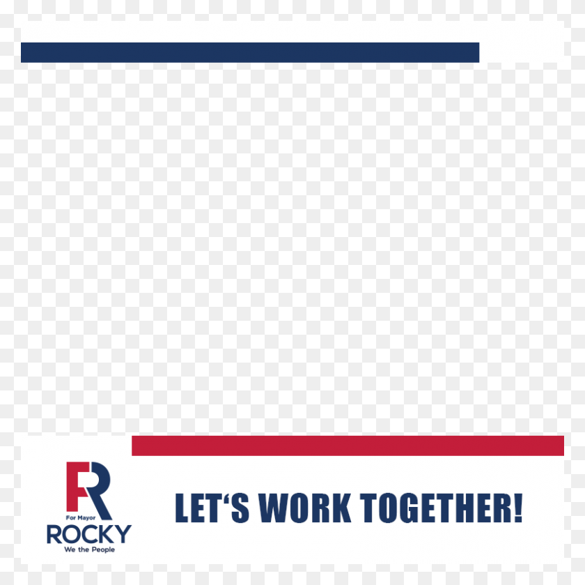 808x808 Rocky For Mayor Rocky 2016, Text, Paper, Logo HD PNG Download