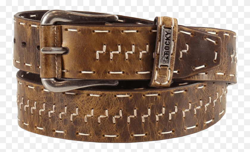 756x450 Rocky Men39s Full Grain Leather Outdoor Belt Wcream Belt, Accessories, Accessory, Buckle HD PNG Download