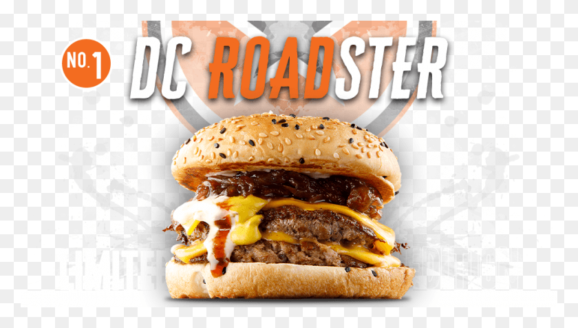 960x513 Roco Mayo Cheeseburger, Burger, Food HD PNG Download