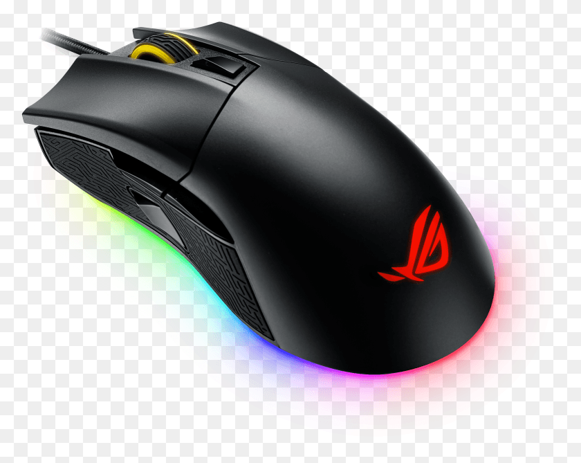 2927x2287 Rog Gladius Ii 3d 1 Aura And Dpi Target Button Asus Rog Gladius Ii Aura Sync Usb Wired Optical Gaming, Computer, Electronics, Helmet HD PNG Download