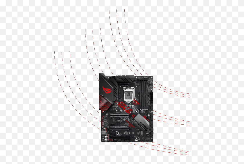 467x507 Rog Strix Z390 Gaming Series Features The Most Comprehensive Darth Vader, Nature, Outdoors, Building Descargar Hd Png