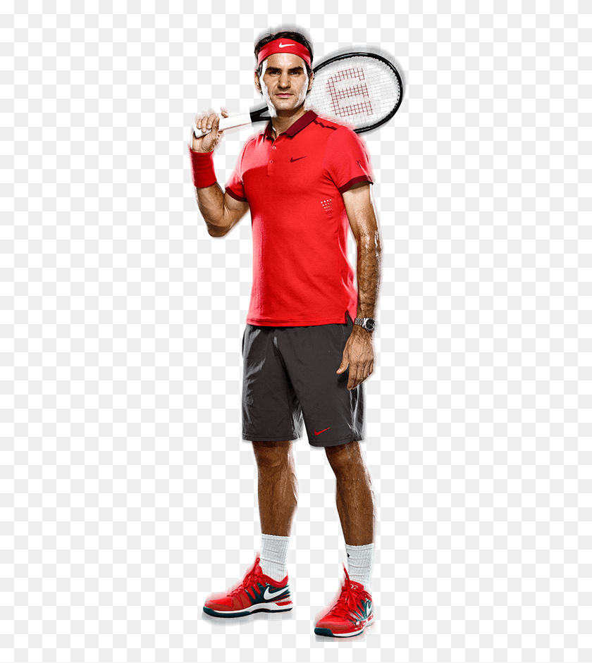 325x881 Roger Federer Image Transparent Roger Federer, Shorts, Clothing, Apparel HD PNG Download