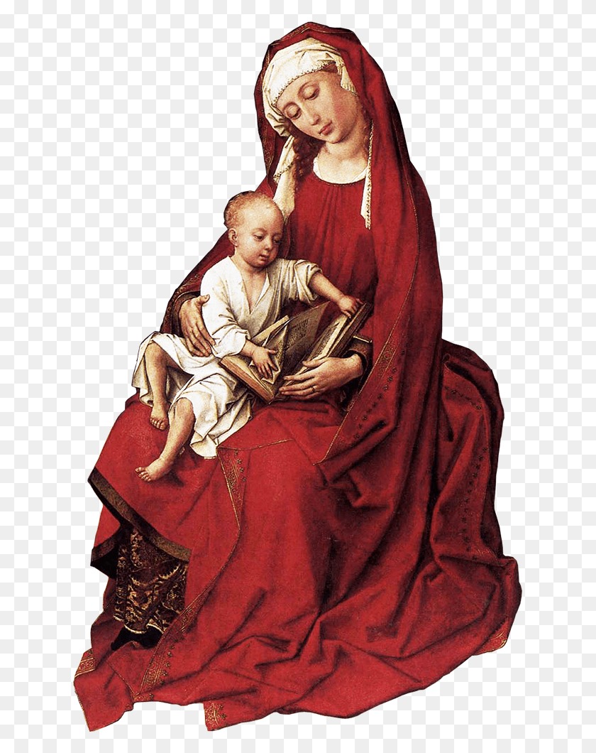 633x1000 Rogier Van Der Weyden Y La Virgen María Png / Rogier Van Der Weyden Hd Png