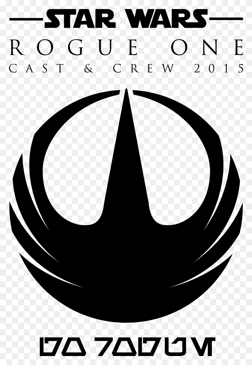 2963x4404 Rogue One A Star Wars Story New Logo Go Rogue Rebel Alliance Logo Rogue One, Gray, World Of Warcraft HD PNG Download