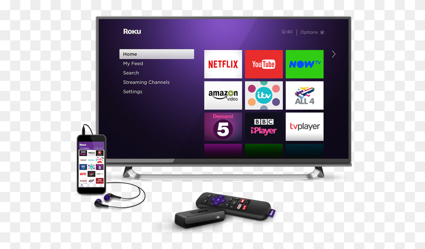 553x433 Roku Express Streaming Stick, Mobile Phone, Phone, Electronics HD PNG Download