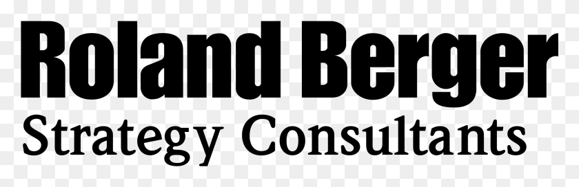 2331x635 Roland Berger Logo Transparent Roland Berger Strategy Consultants, Gray, World Of Warcraft HD PNG Download