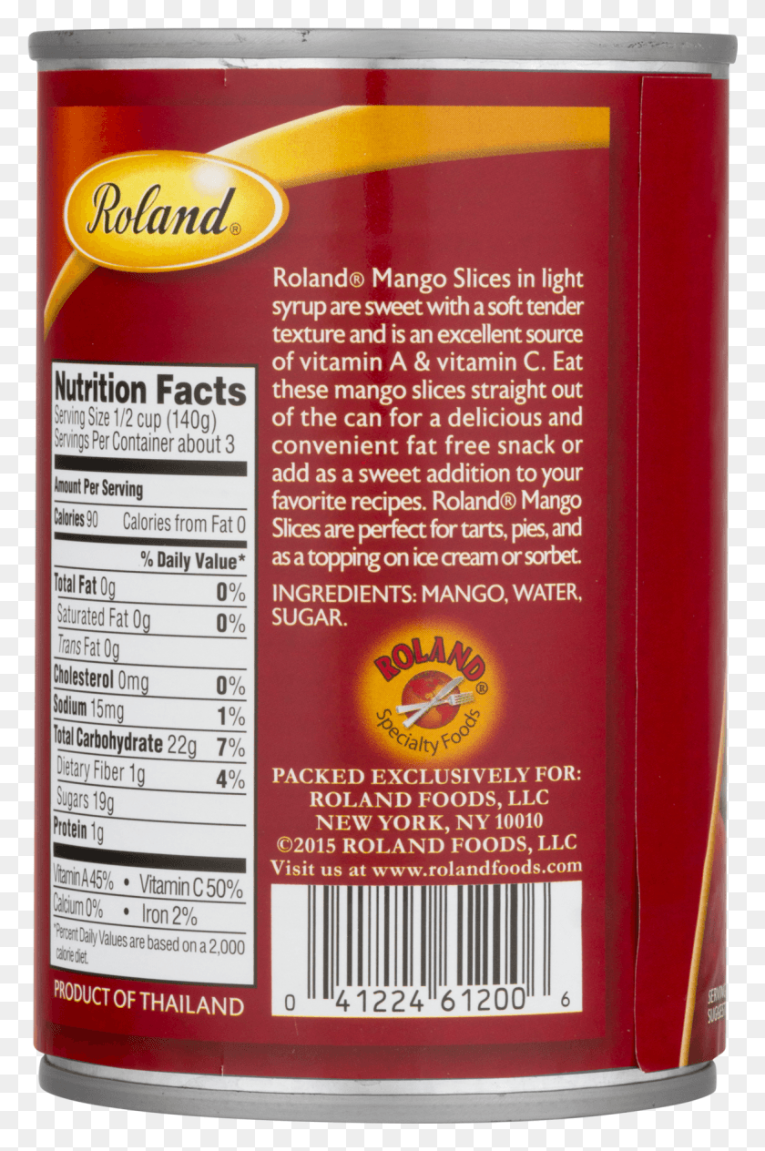 1166x1801 Roland Foods, Tin, Text, Bottle HD PNG Download