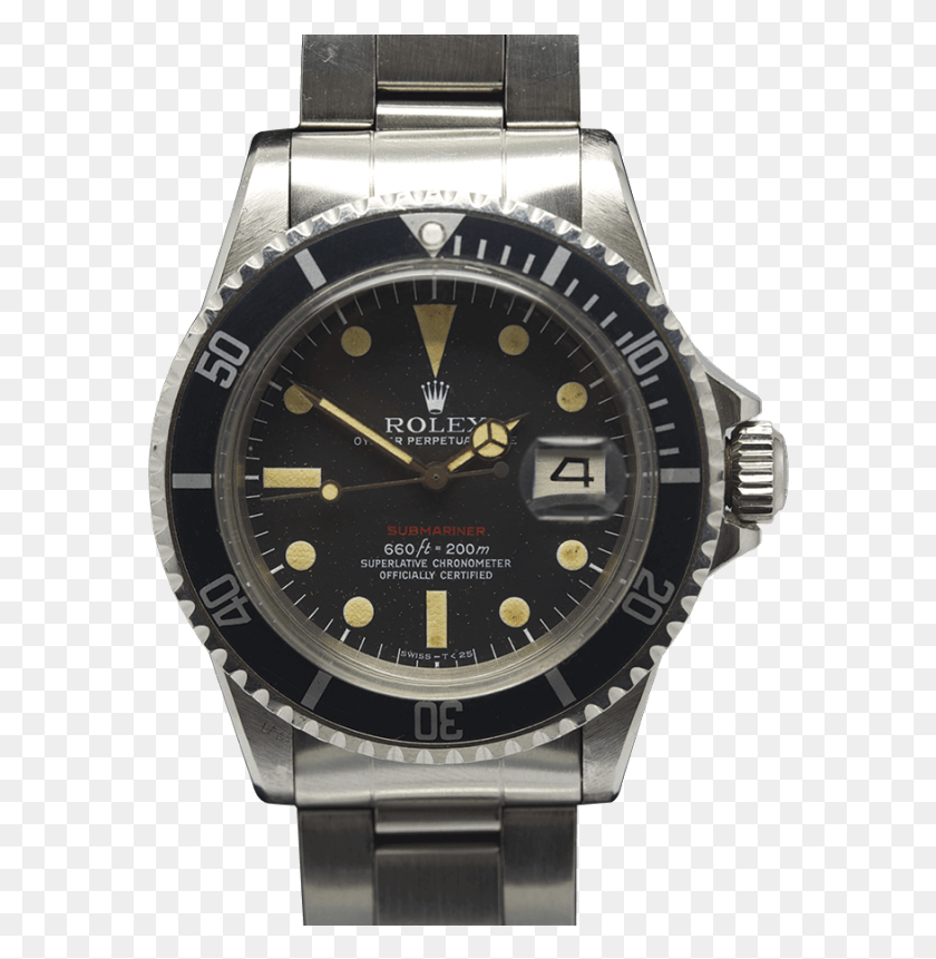 576x801 Rolex 1680 Red Diver Horare Vintage Watch 1 0 Itokcvcltguy Rolex Submariner No Date, Wristwatch, Clock Tower, Tower HD PNG Download
