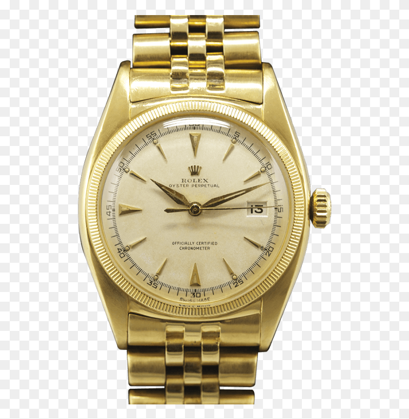 522x801 Rolex 6075 Yellow Gold First Owner Racing Dial Analog Watch, Wristwatch, Clock Tower, Tower HD PNG Download