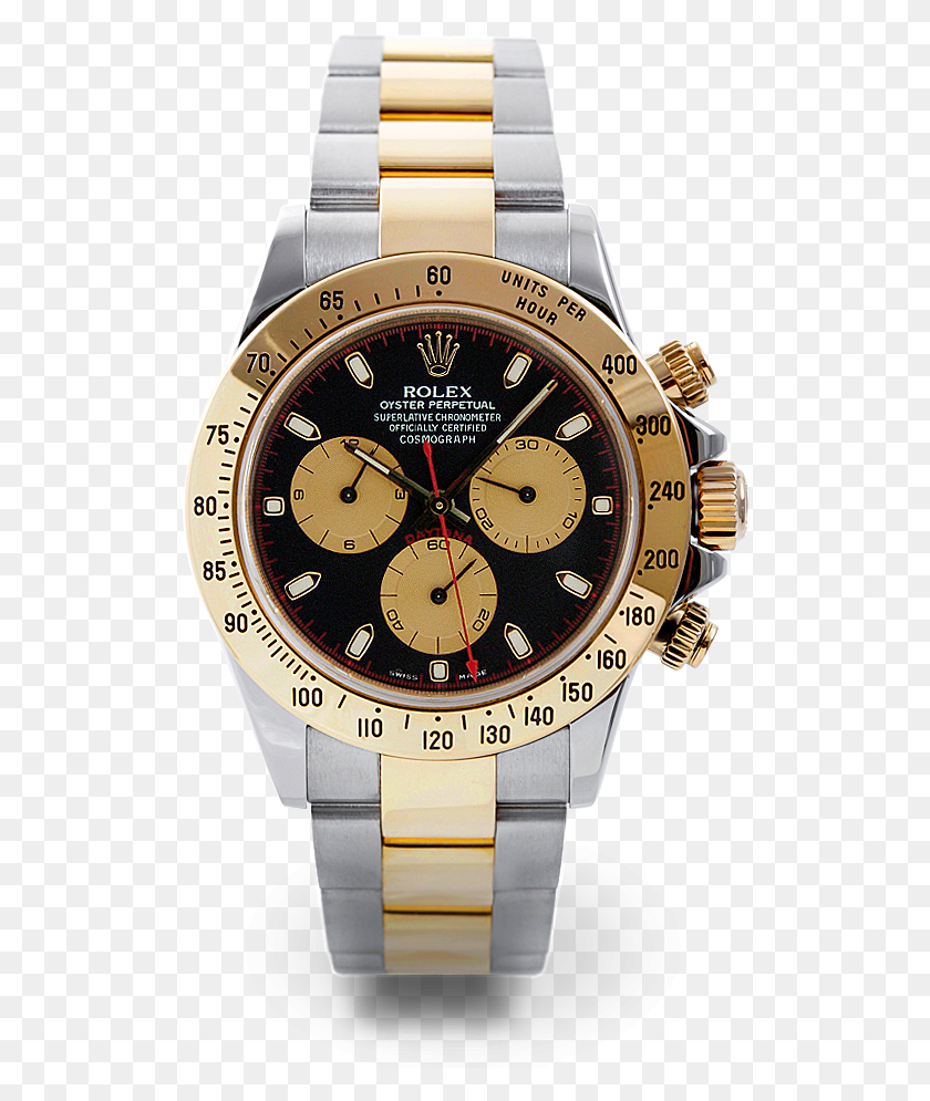 512x935 Descargar Png Rolex Daytona Gold Chronograph, Reloj De Pulsera, Torre Del Reloj Hd Png
