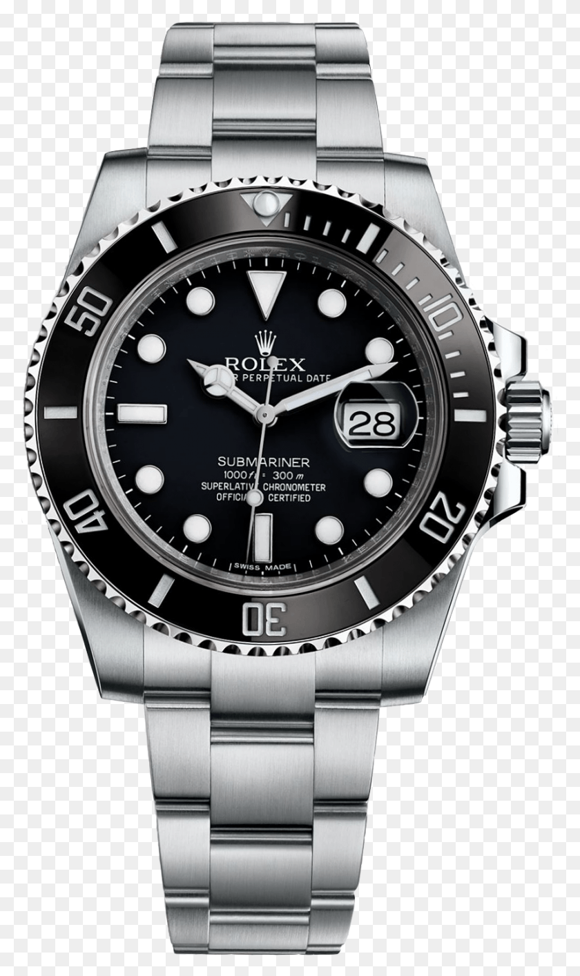 854x1483 Rolex Free Image Rolex Submariner Black Silver, Наручные Часы, Башня С Часами, Башня Png Скачать