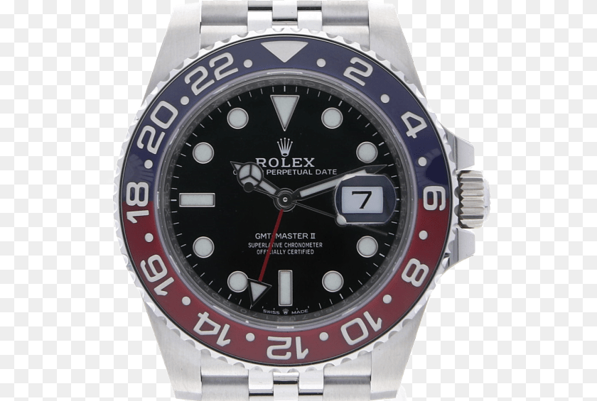 553x565 Rolex Gmt Master Ii Pepsi, Arm, Body Part, Person, Wristwatch Clipart PNG