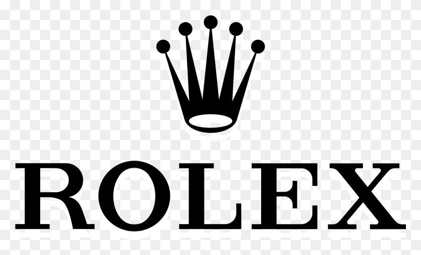 1835x1060 Rolex Logo, Stencil, Text, Label HD PNG Download