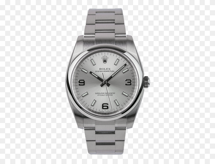 334x580 Rolex Oyster Perpetual 34mm Silver, Wristwatch, Clock Tower, Tower HD PNG Download