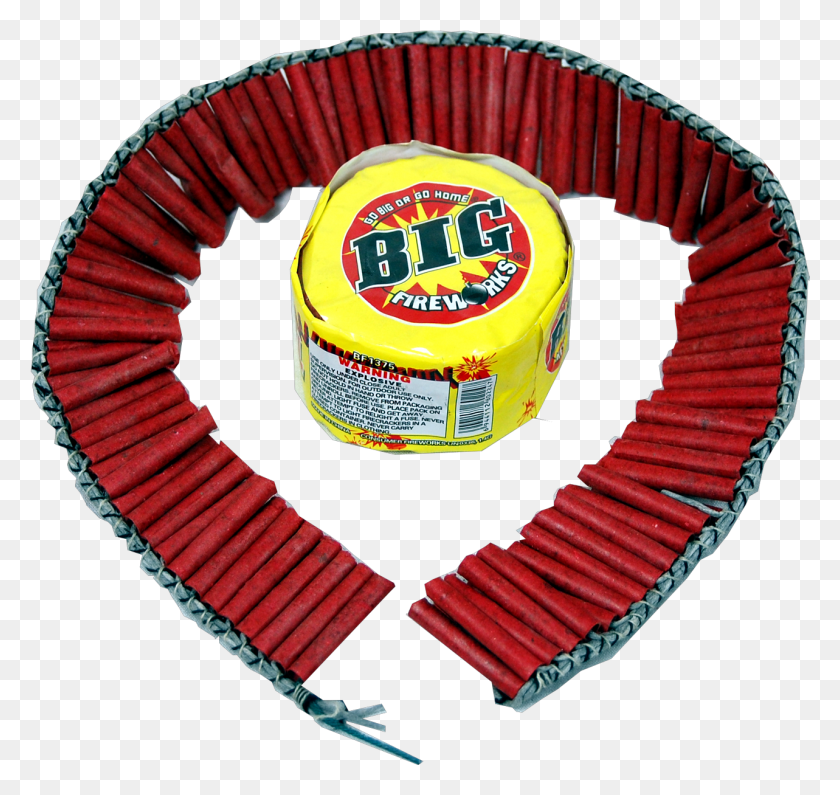 1283x1209 Roll Of Firecrackers, Rug, Bomb, Weapon HD PNG Download
