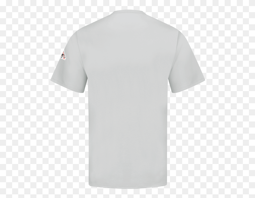 512x592 Roll Over Image To Zoom White Plain Shirt, Clothing, Apparel, T-shirt HD PNG Download