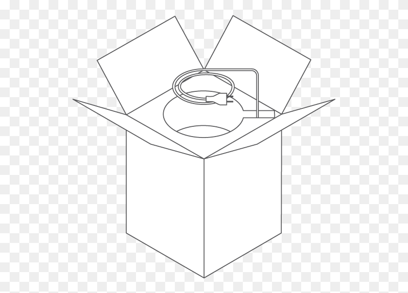 543x543 Roll The Cord Up Inside The Hole At The Top Of The Paper, Lamp, Recycling Symbol, Symbol HD PNG Download