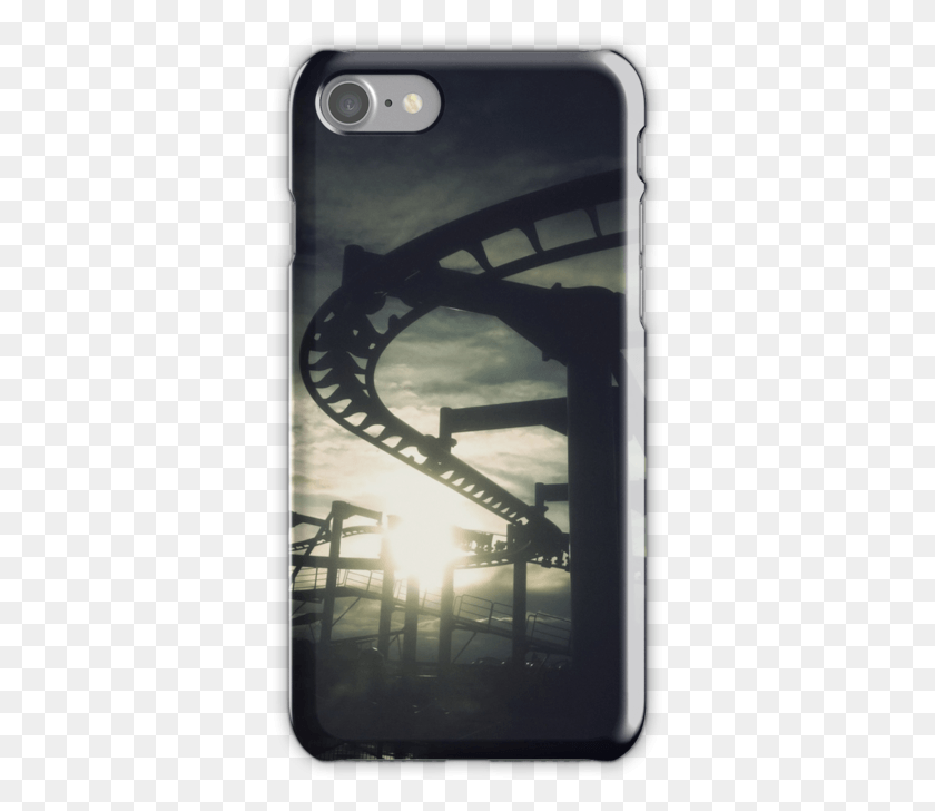 353x668 Roller Coaster Silhouette Iphone Cases Amp Skins By Warrior Cats Phone Case Iphone, Amusement Park, Coaster, Mobile Phone HD PNG Download