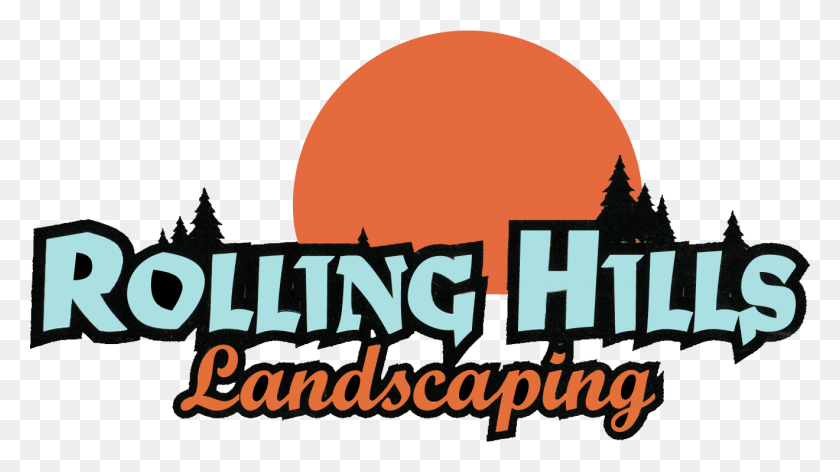 1320x698 Rolling Hills Landscaping, Text, Logo, Symbol HD PNG Download