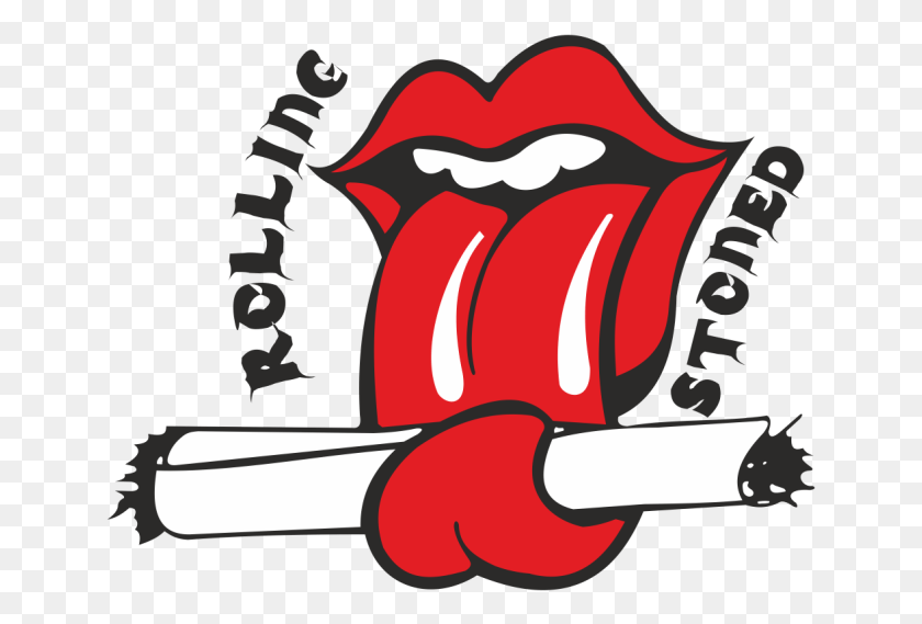 647x509 Rolling Stoned, Mouth, Lip, Teeth HD PNG Download