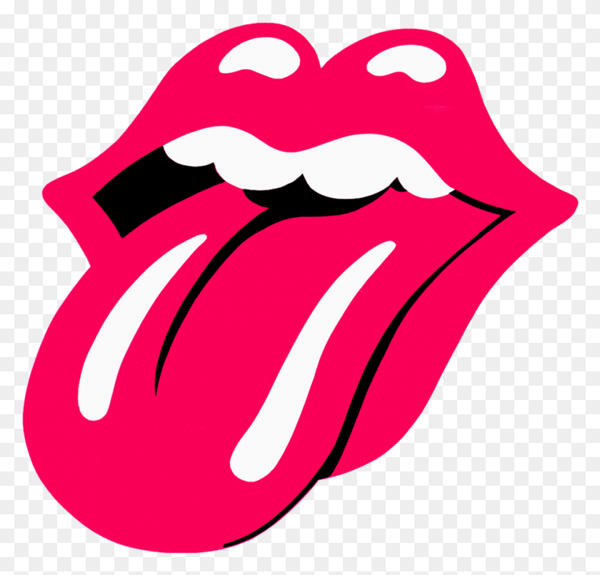 930x889 Логотип Rolling Stones Розовый, Рот, Губа, Динамит Png Скачать