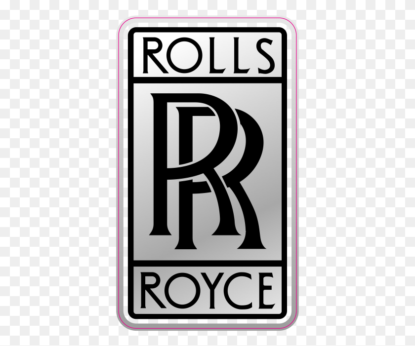 371x641 Descargar Png Rolls Royce Logo Rolls Royce, Texto, Cartel, Publicidad Hd Png