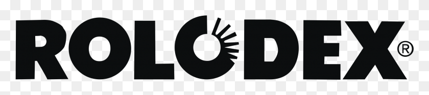 2299x376 Логотип Rolodex Прозрачный Rolodex, Этикетка, Текст, Ротор Png Скачать