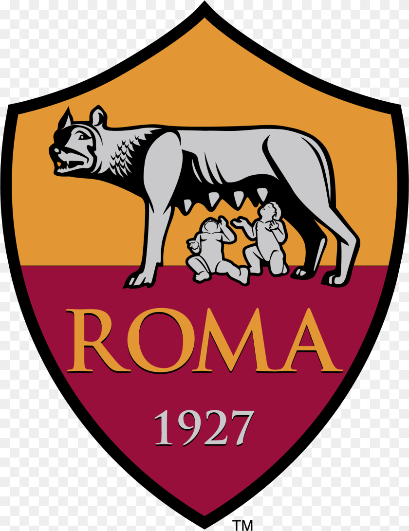 1630x2117 Roma Logo Logo As Roma Dream League Soccer, Badge, Symbol, Baby, Person Transparent PNG