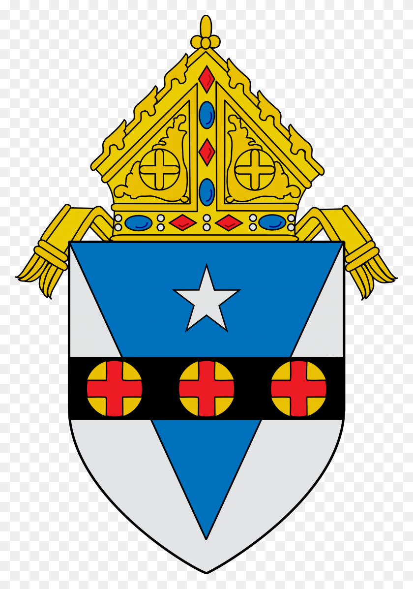 2000x2916 Roman Catholic Archdiocese Of Philadelphia Diocese Of Maasin Logo, Symbol, Star Symbol, Trademark HD PNG Download