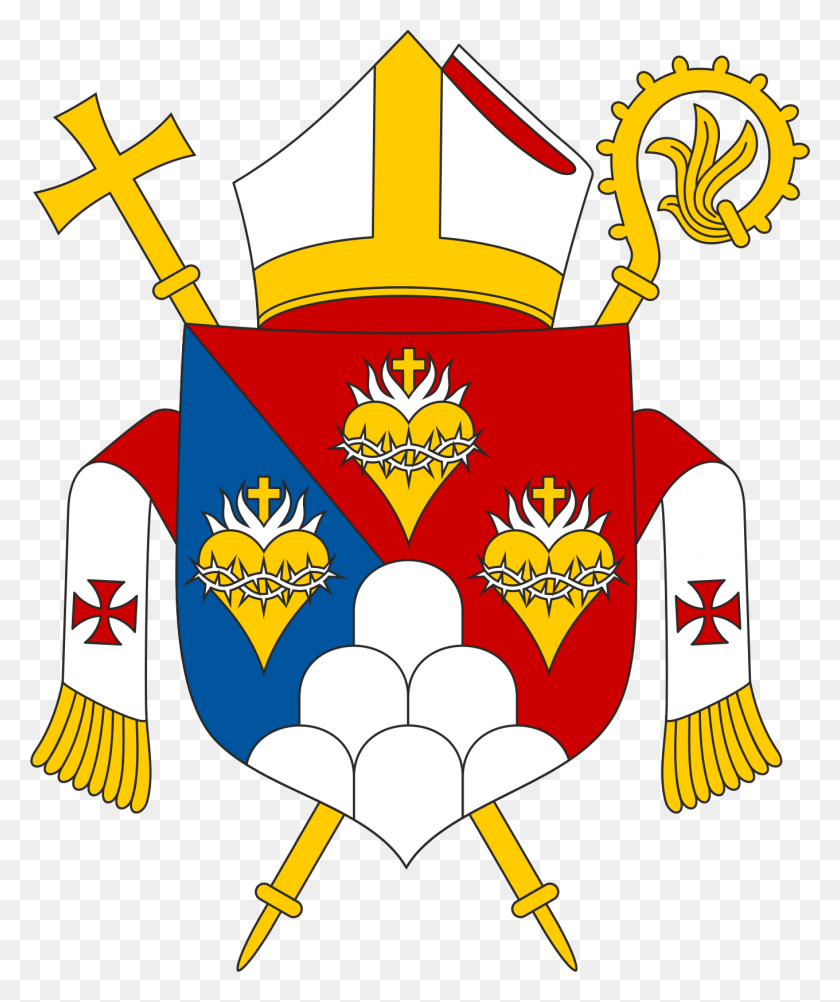 1360x1644 Roman Catholic Diocese Of Alotau Sideia Diocese Of Samoa Pago Pago, Symbol, Emblem, Logo HD PNG Download