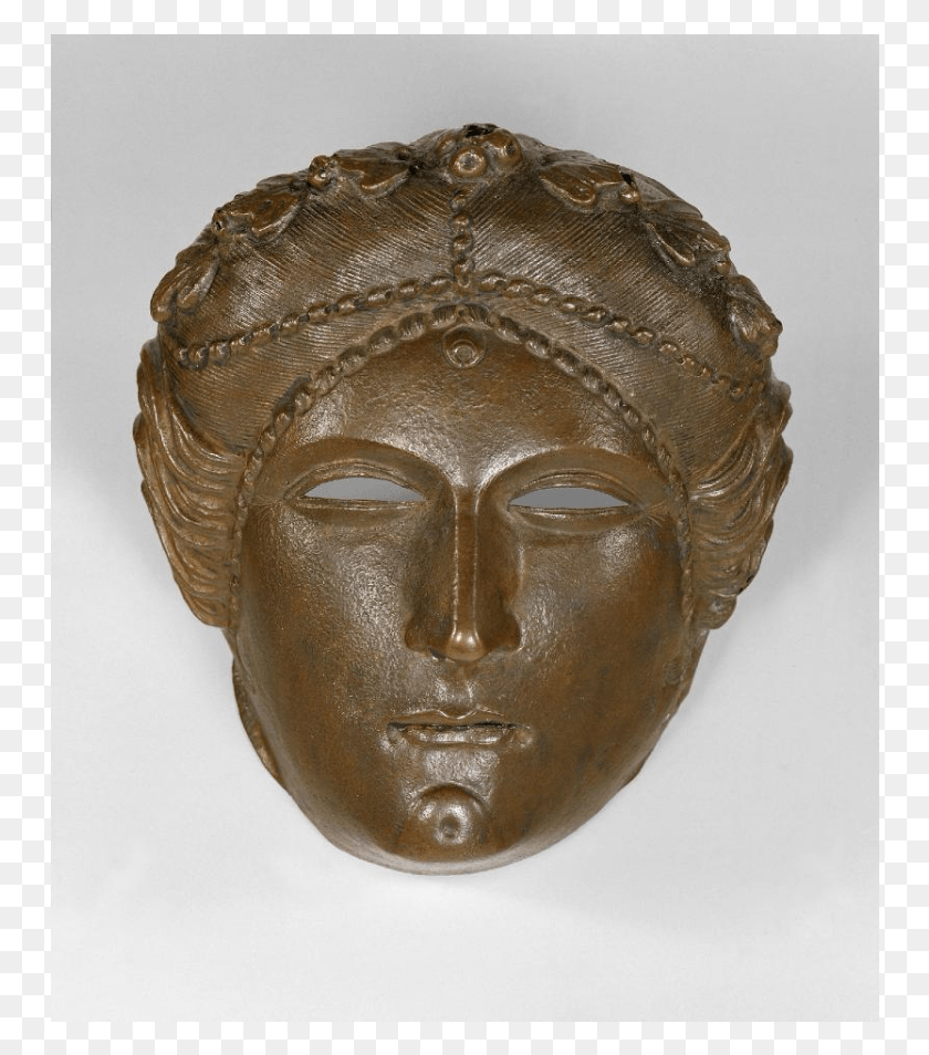 750x894 Roman Dated 2nd Half 2nd Century Statue, Head, Bronze, Sculpture HD PNG Download