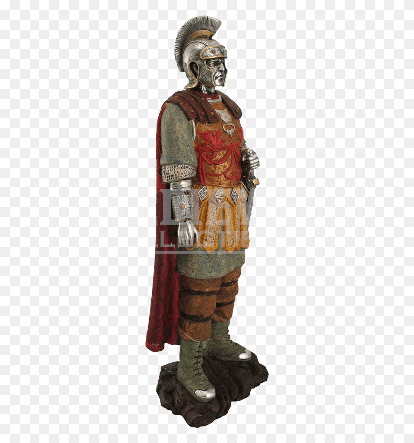 462x838 Roman Soldier Statue Bronze Sculpture, Person, Human, Figurine Descargar Hd Png