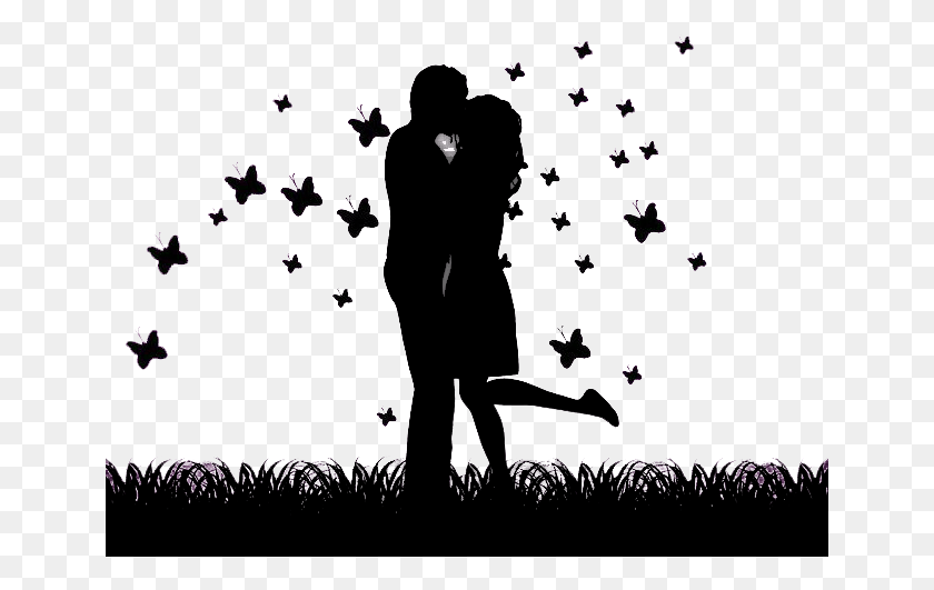 651x471 Romance Silhouette High Quality Image Happy Birthday To Darling, Person, Performer, Clothing HD PNG Download
