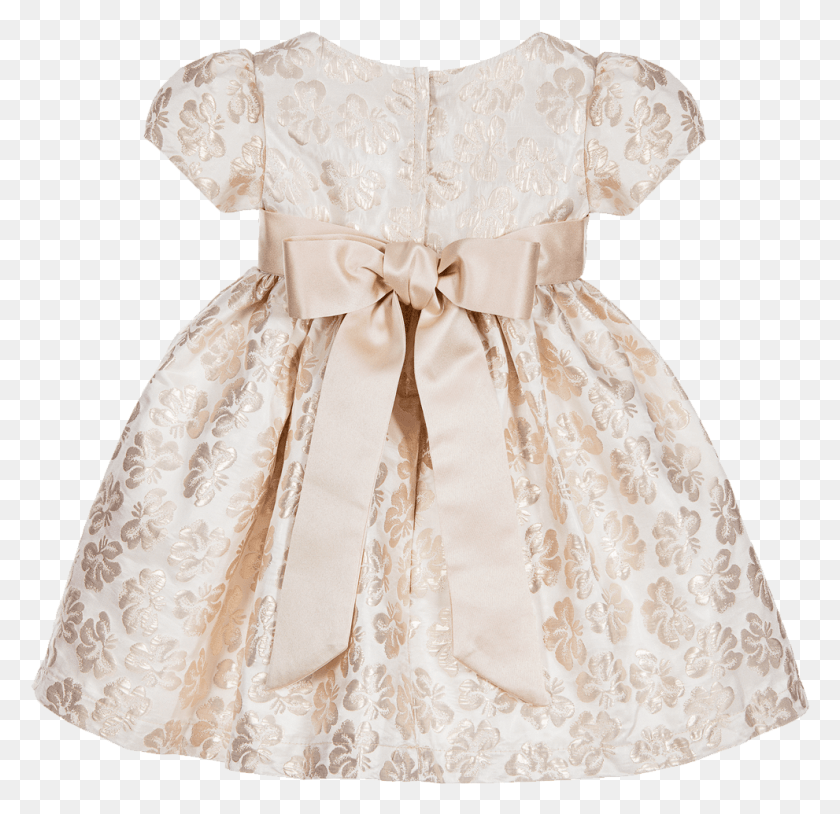 991x959 Romano Gold Brocade Baby Dress, Clothing, Apparel, Blouse HD PNG Download