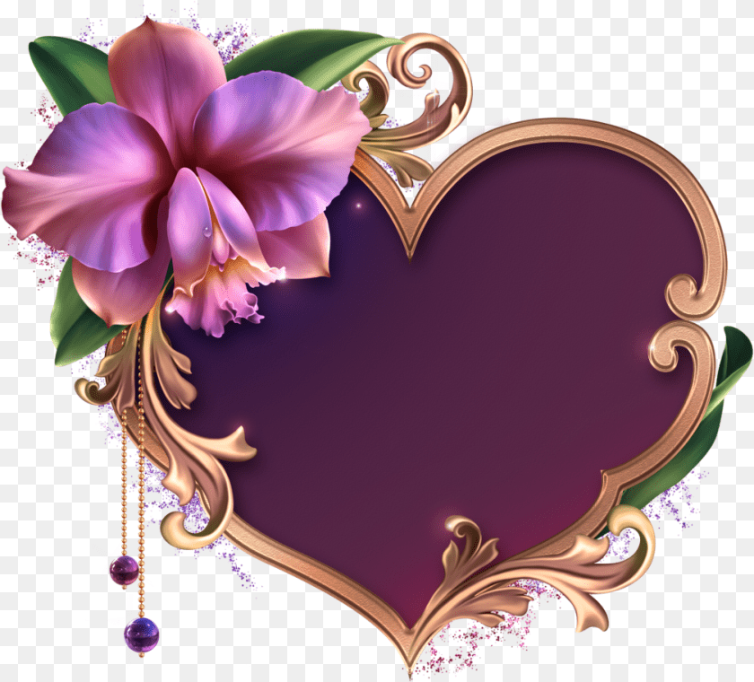 1006x910 Romantic Orchids, Art, Floral Design, Graphics, Pattern Transparent PNG