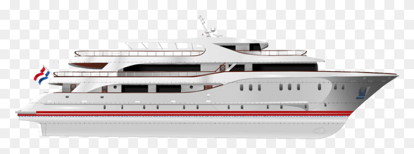 858x278 Romantic Star Side Plan Luxury Yacht, Boat, Vehicle, Transportation HD PNG Download